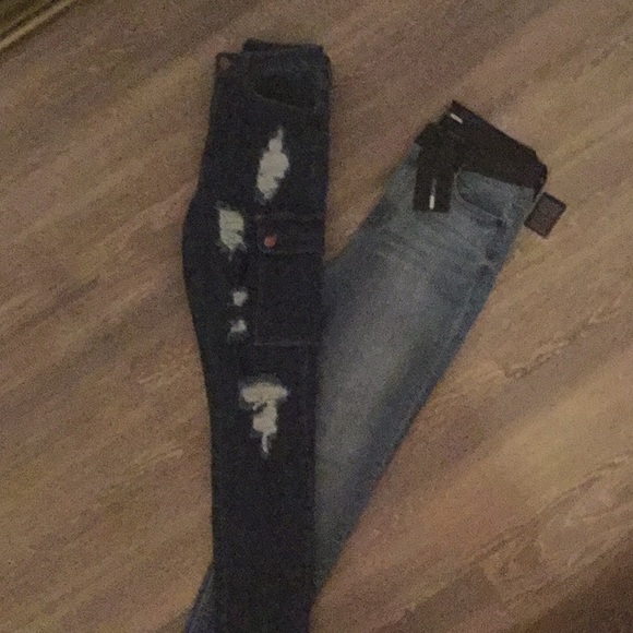 Snapped Cargo Jean Deeper Down Mixed Skinny Jean - Picture 2 of 7